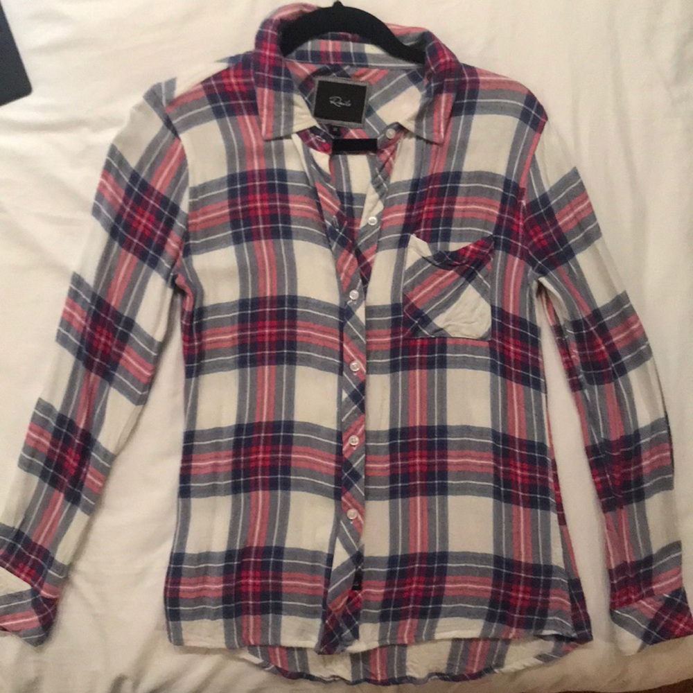 Rails Plaid Button Up Shirt In Xs - image 1